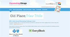 Desktop Screenshot of placemakingchicago.com